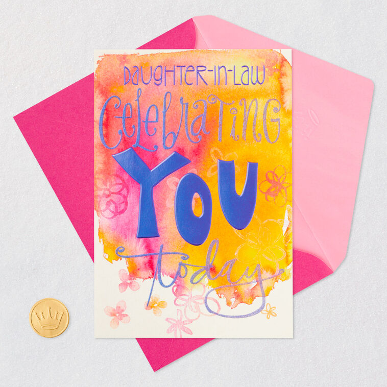 Loving Wife, Caring Mother Birthday Card for Daughter-in-Law, , large image number 6