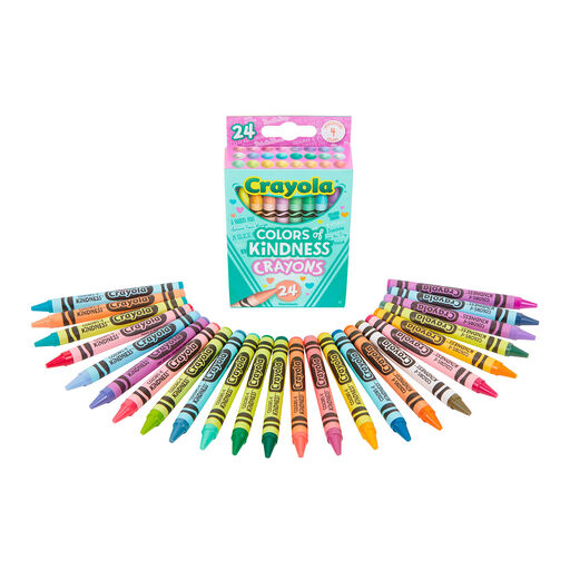 Crayola® Colors of Kindness Crayons, 24-Count, 