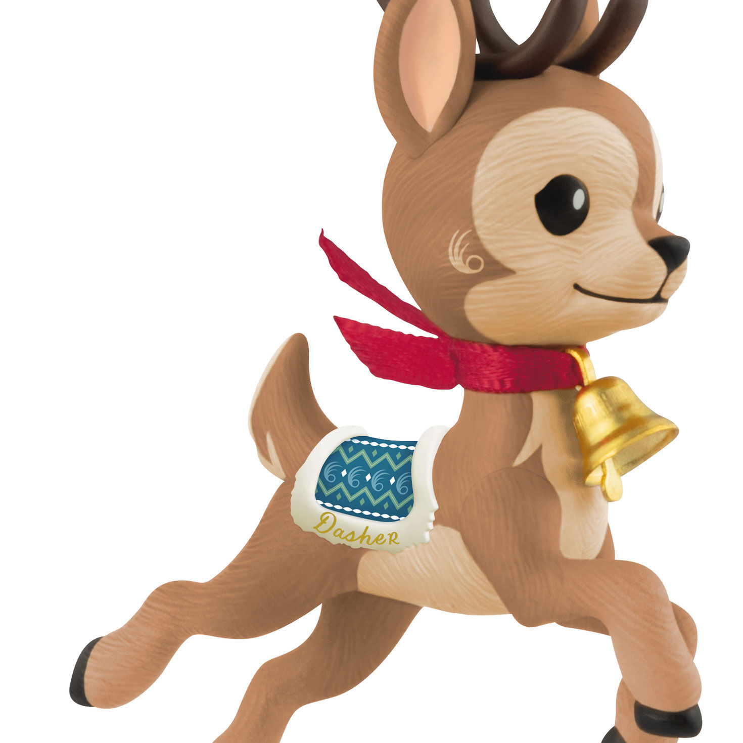  Little Reindeer 新品 Eight Tiny Reindeer Dasher Ornament - Keepsake Ornaments