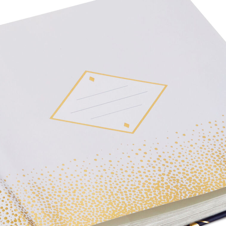 Navy and Gold Geometric Design Photo Album, , large image number 6