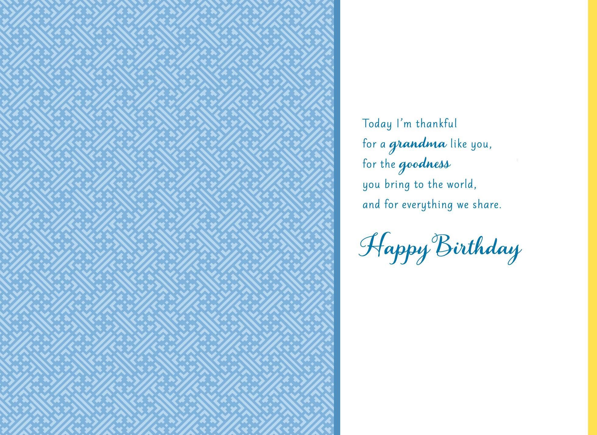 Marjolein Bastin Celebrating Grandma Birthday Card