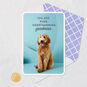 Goldendoodle Dog Pure Goodness Thank You Card Card Front with Envelope and Gold Seal image number 5