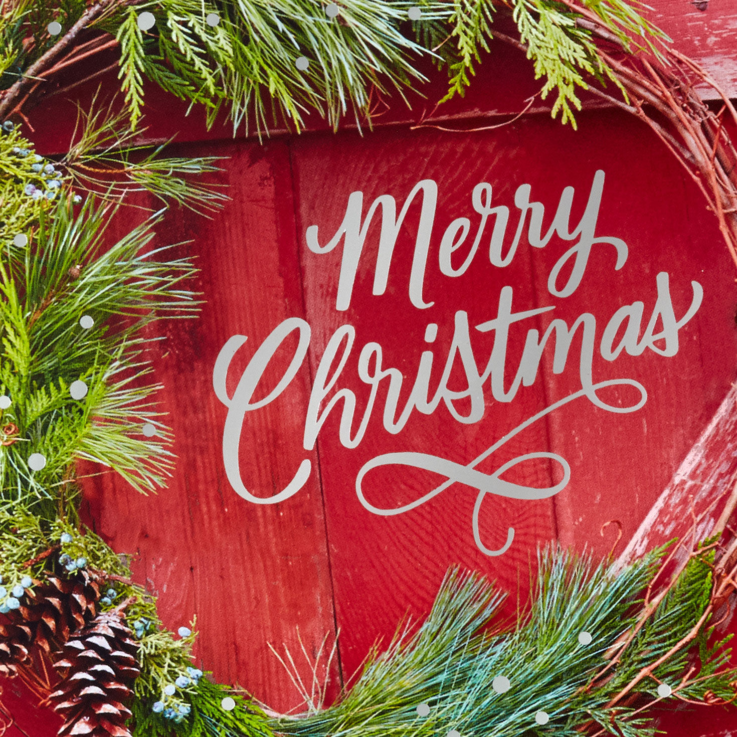 Rustic Red Barn Door Boxed Christmas Cards, Pack of 40 for only USD 15.49 | Hallmark