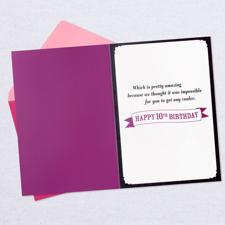 Same Lovable You 10th Birthday Card, , large image number 3