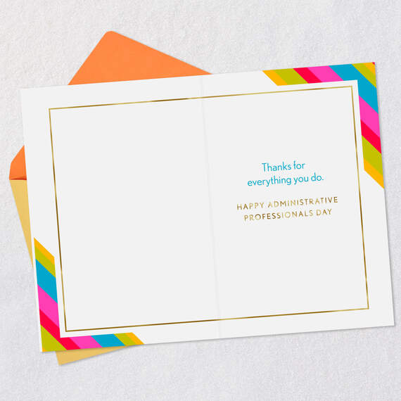 You're Awesome Administrative Professionals Day Card, , large image number 3