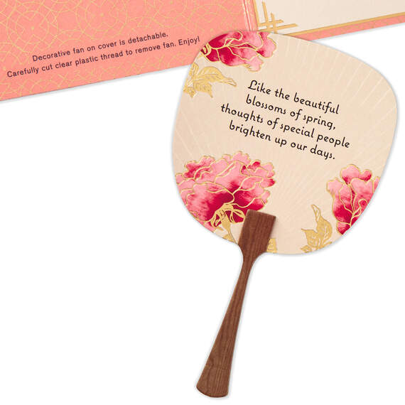 You Brighten Our Days Thinking of You Card With Fan, , large image number 5