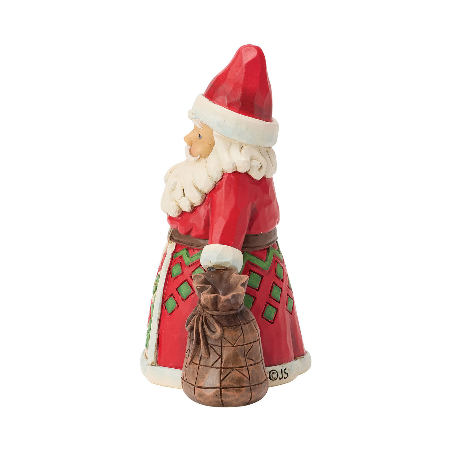Mini Santa With Toy Bag Jim Shore Statue  image number 3