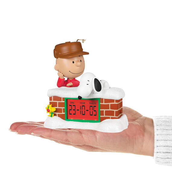 The Peanuts® Gang Countdown to Christmas Ornament With Light, , large image number 4