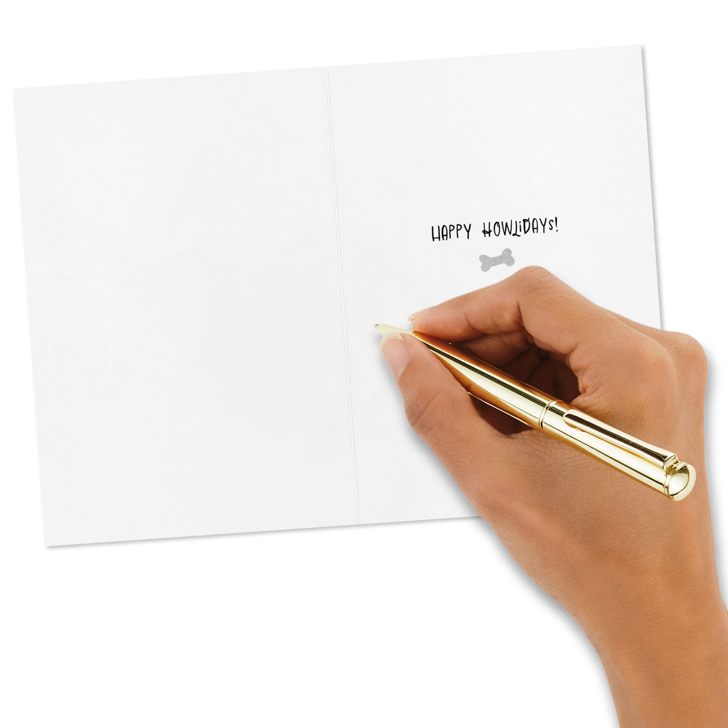 Festive Dogs on Blue Packaged Christmas Cards, Set of 5, , large image number 6