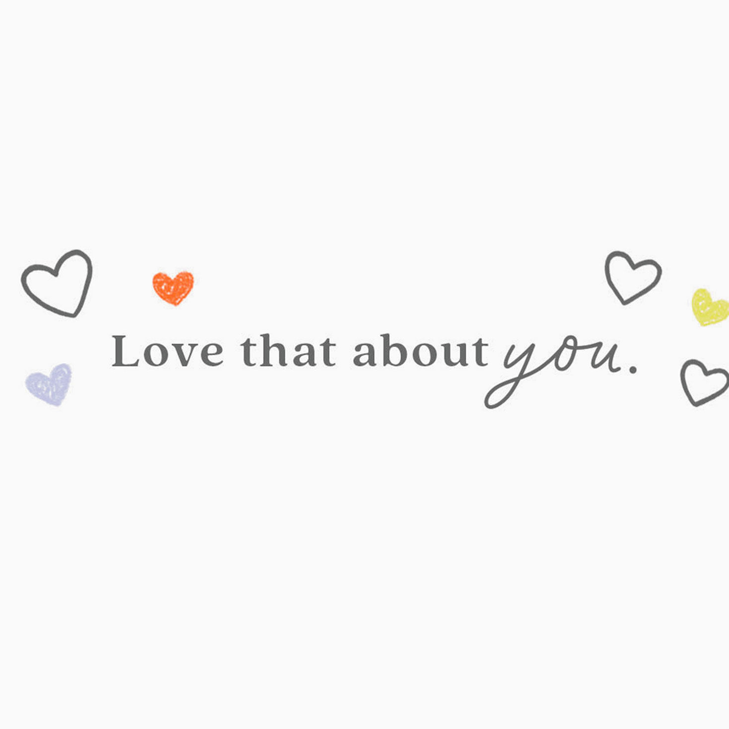 Hand With Rainbow Love Card Sentiment image number 2