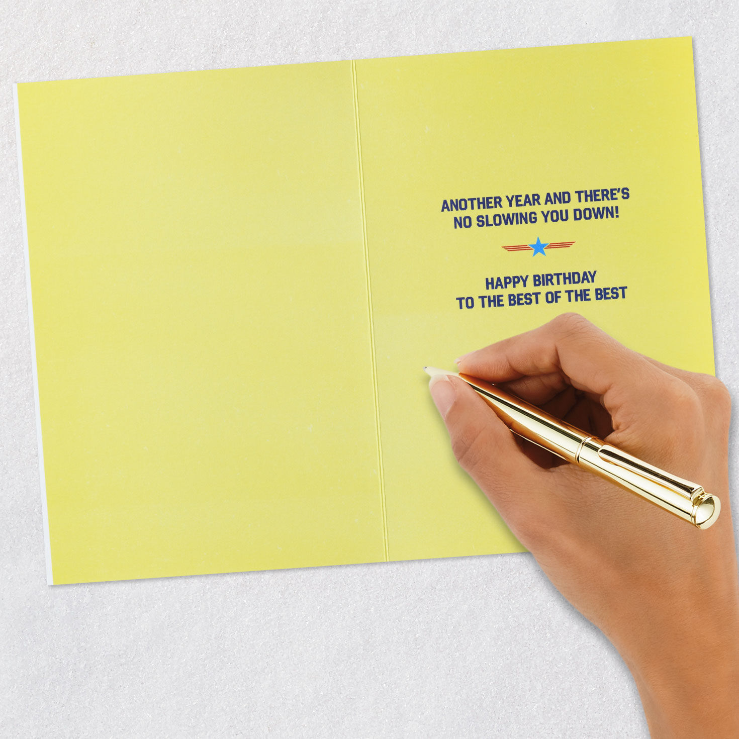 Top Gun&trade; The Need for Speed Birthday Card, , large image number 6