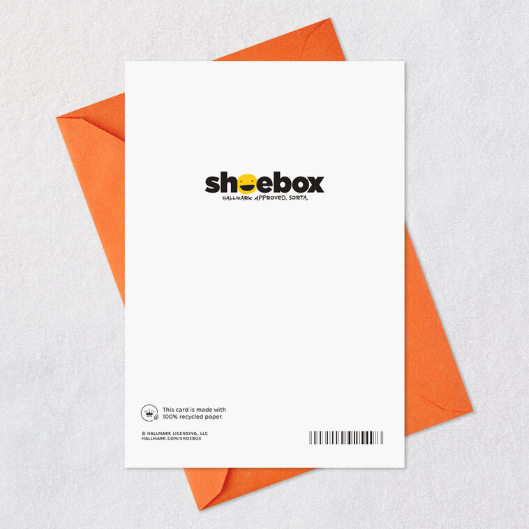 Cat on Couch Funny 60th Birthday Card Card Back with Envelope image number 7