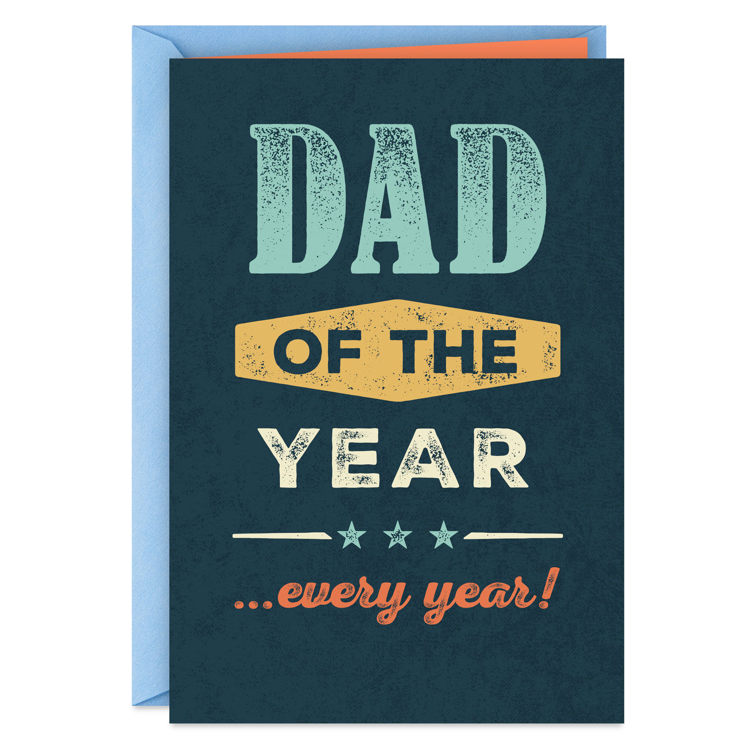 Dad of the Year Father's Day Card