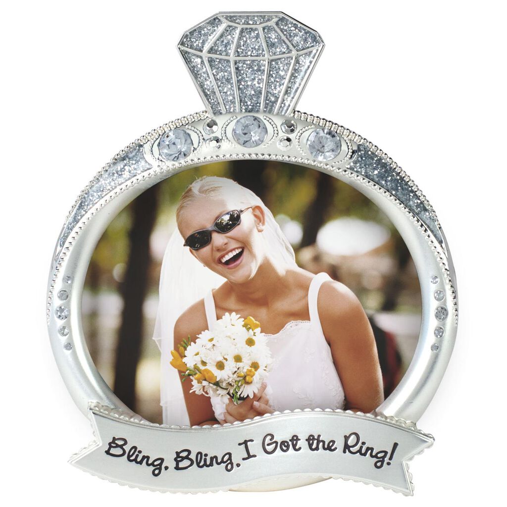 Malden Bling Ring Metal Photo Frame 4x6 Picture Frames Malden Bling Ring Metal Photo Frame 4x6