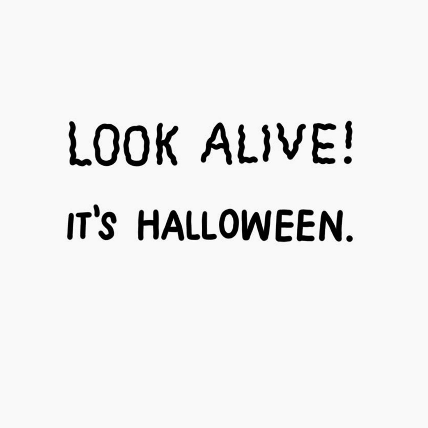 Zombie Without Coffee Funny Halloween Card Sentiment image number 2