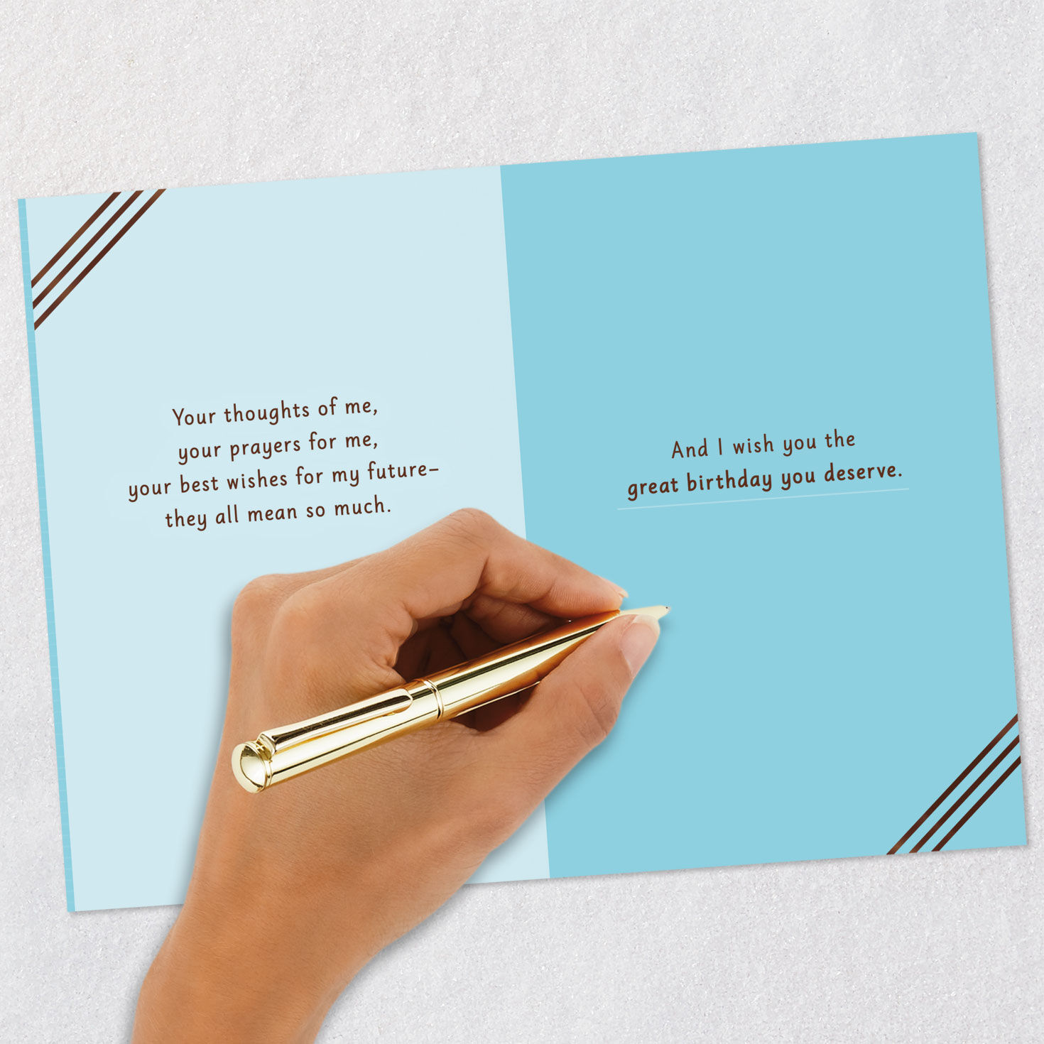 Your Wishes and Support Mean So Much Birthday Card for Godfather for only USD 2.99 | Hallmark