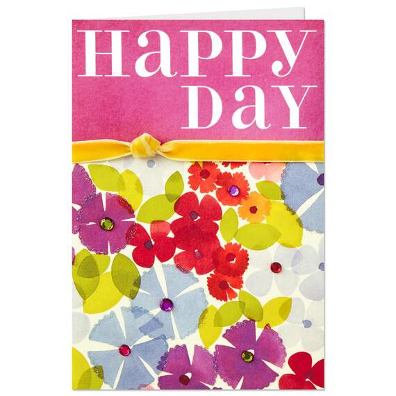 Happy Day Happy Month Birthday Card, , large image number 1