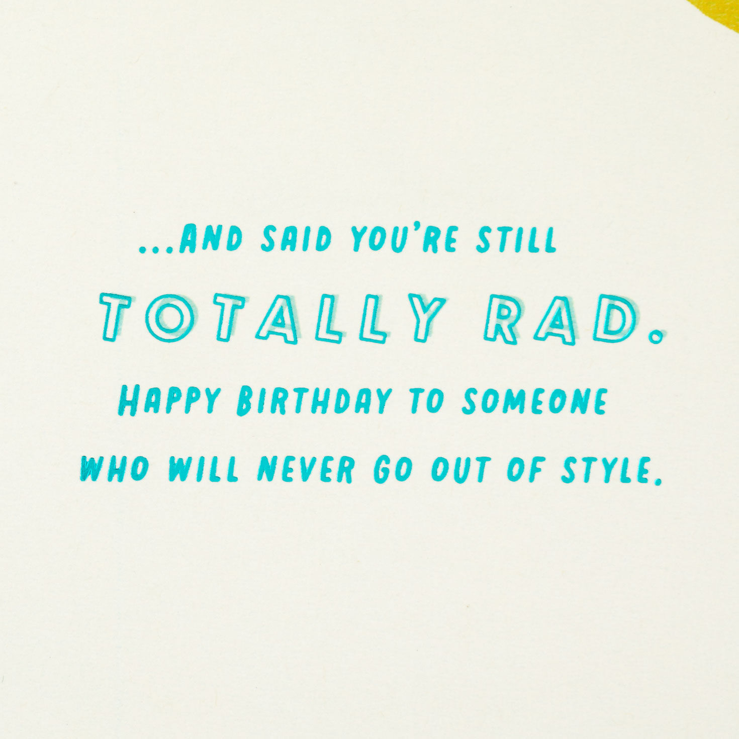 Totally Rad 40th Birthday Card for only USD 3.99 | Hallmark