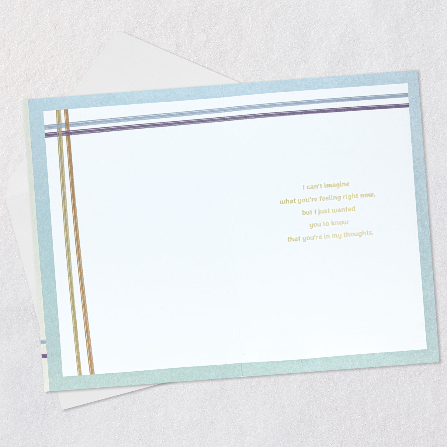 I'm So, So Sorry Sympathy Card, , large image number 3