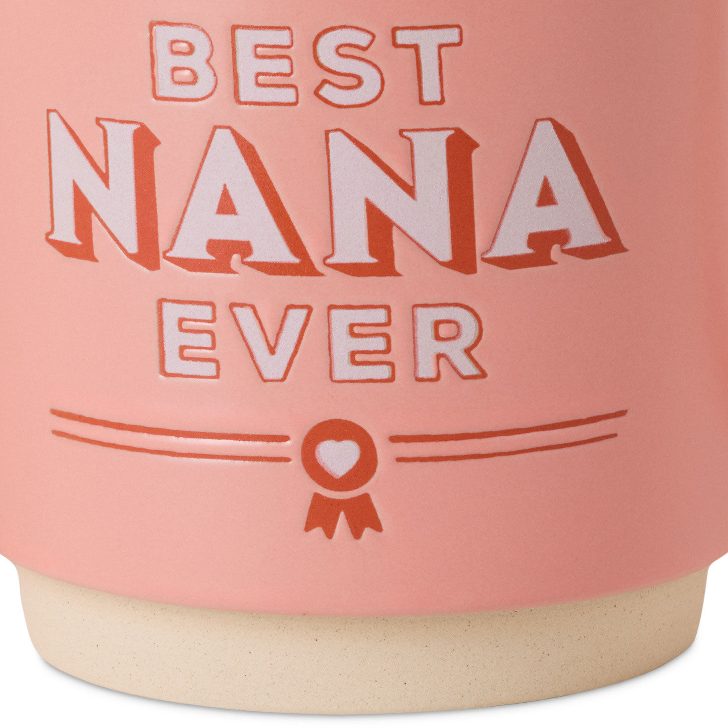 Pink Best Nana Ever Ceramic Mug  image number 3