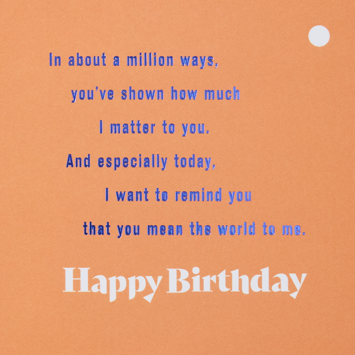 Lettering Over Blue Sky Birthday Card for Dad Sentiment image number 3