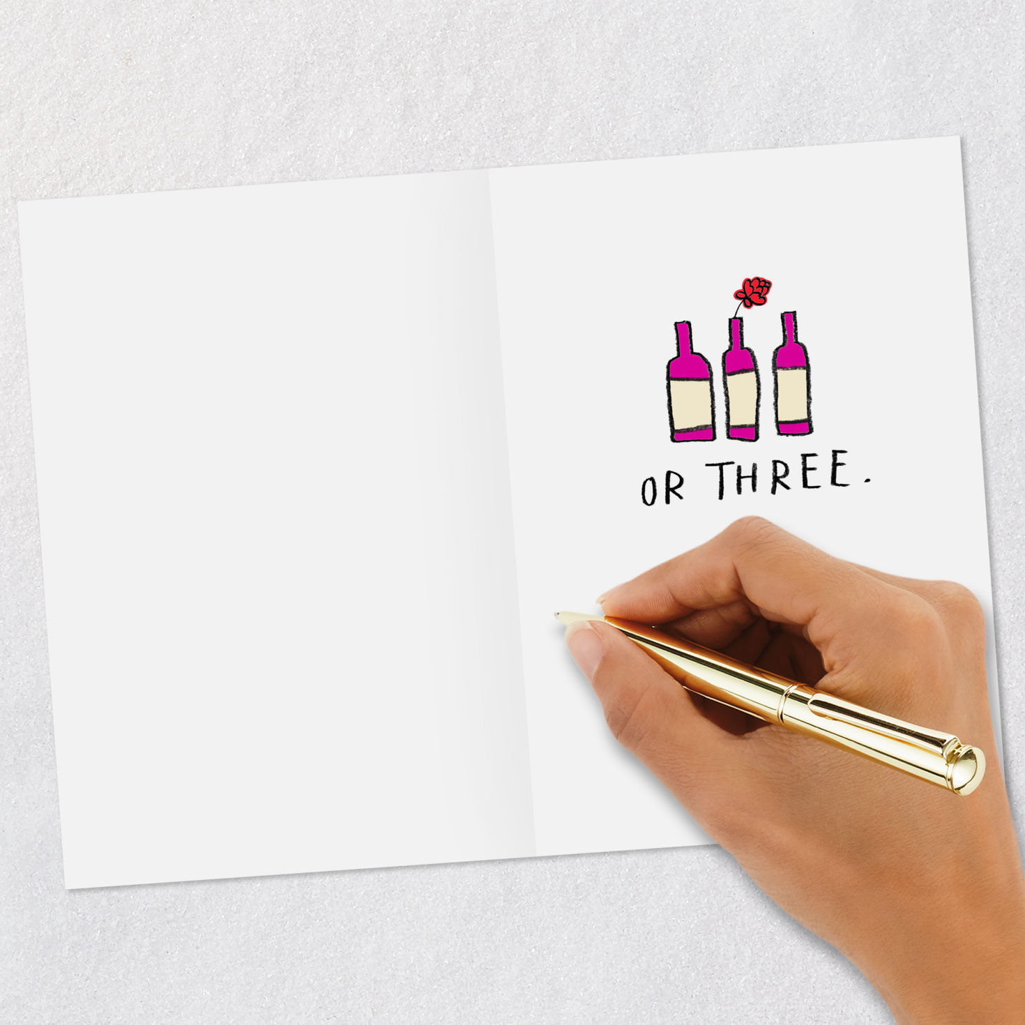 Wine Poetry Funny Birthday Card, , large image number 6