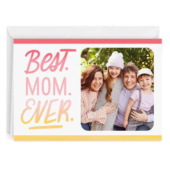 Personalized Best Person Ever Photo Card