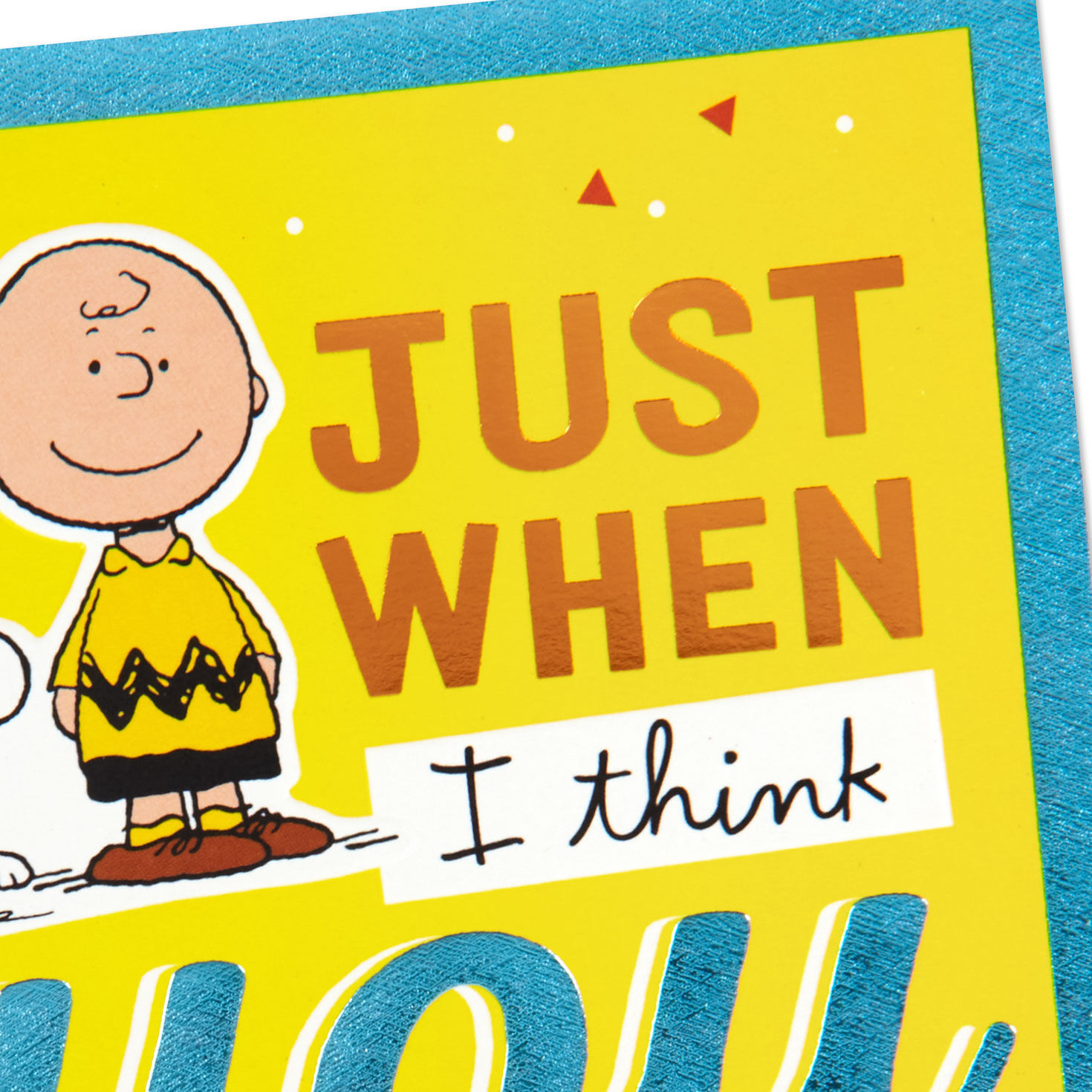 Peanuts® Charlie Brown and Snoopy So Very You Thank You Card for only USD 4.99 | Hallmark