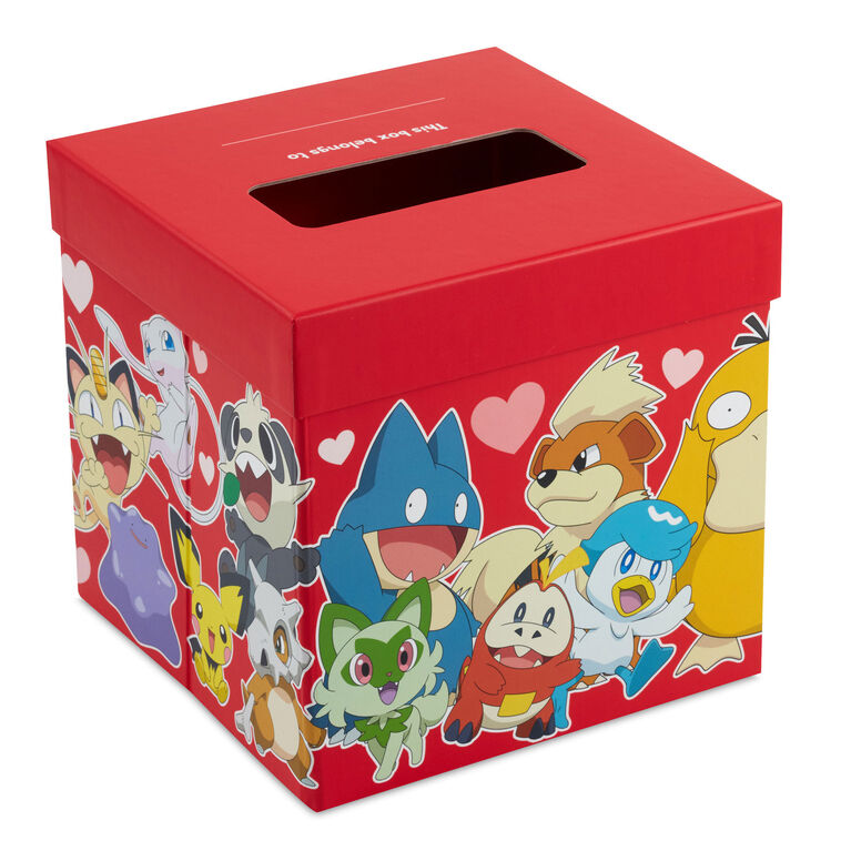 Pokmon Full of Adventure Kids Classroom Valentines Set With Cards and Light-Up Mailbox With Sound - Boxed Cards | Hallmark Pokmon Full of Adventure Kids Classroom Valentines Set With Cards and Light-Up Mailbox With Sound - Boxed Cards | Hallmark