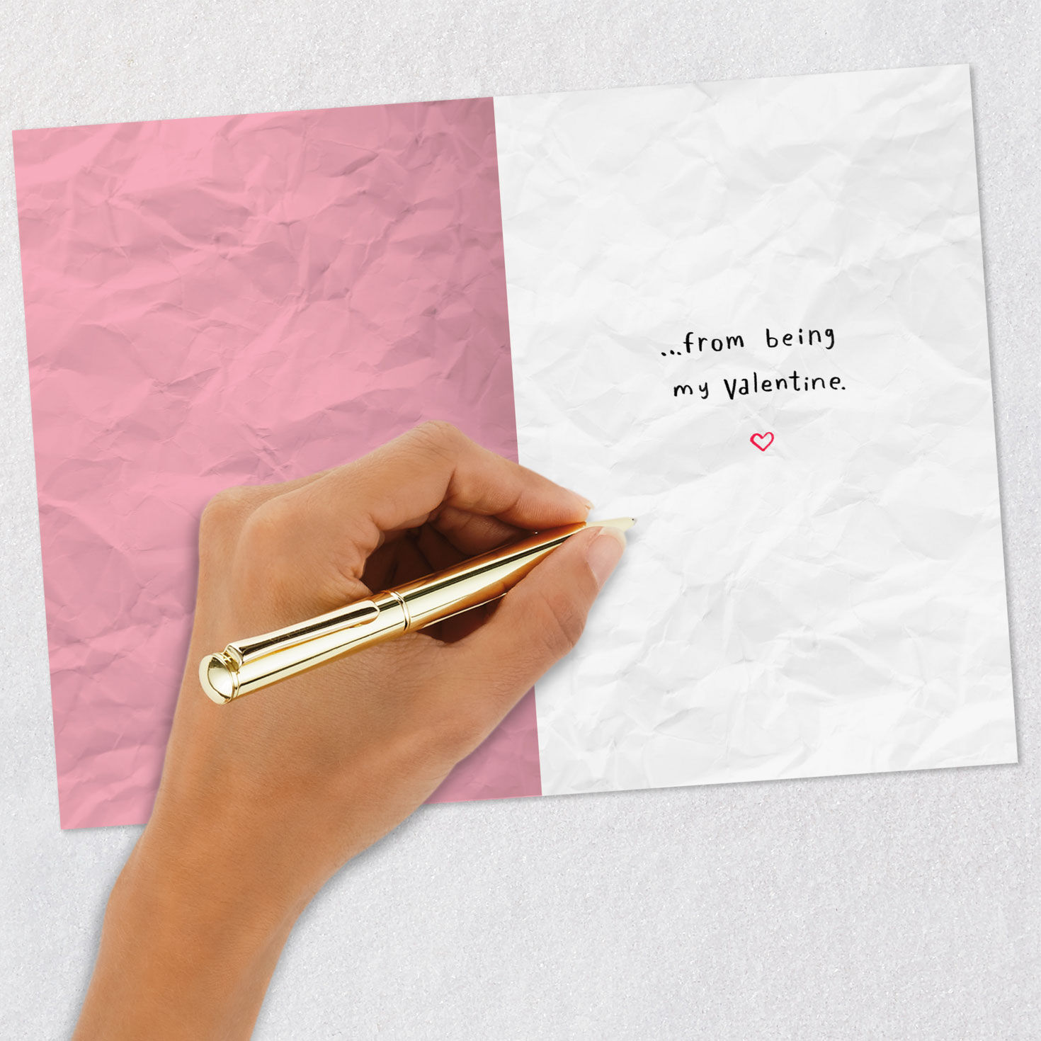 Friday the 13th Nothing Will Save You Funny Valentine's Day Card Signing card image number 6