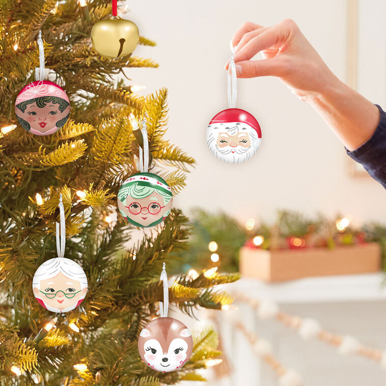 The North Pole's Countdown Book and Ornaments Set hand holding item image number 6