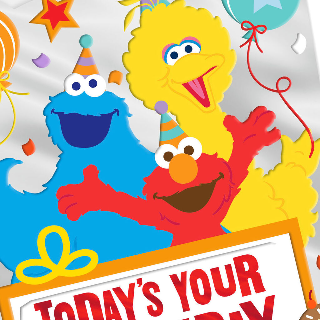Custom Sesame Street Birthday Sign | Sesame street birthday, Birthday