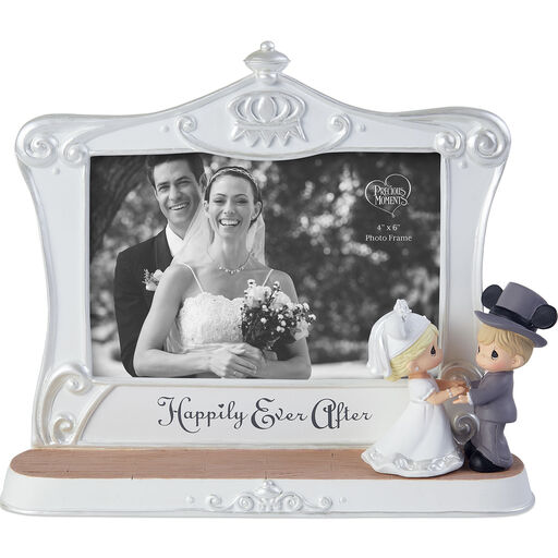 Precious Moments Disney Mickey Mouse Happily Ever After Picture Frame, 4x6, 