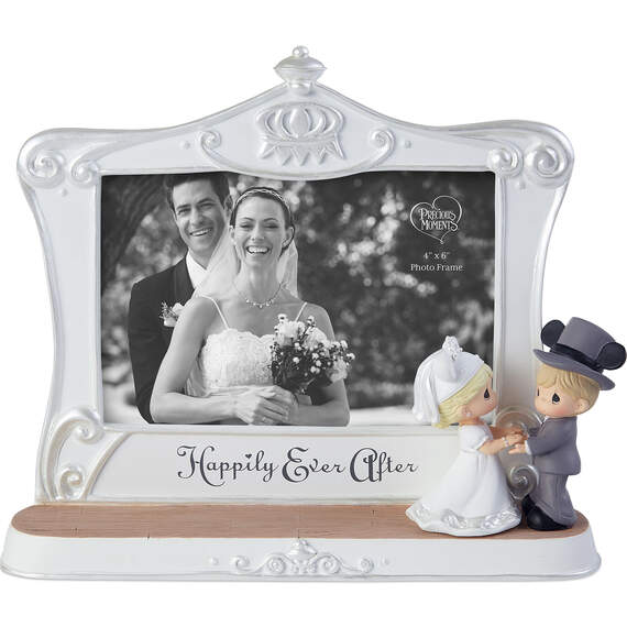 Precious Moments Disney Mickey Mouse Happily Ever After Picture Frame, 4x6