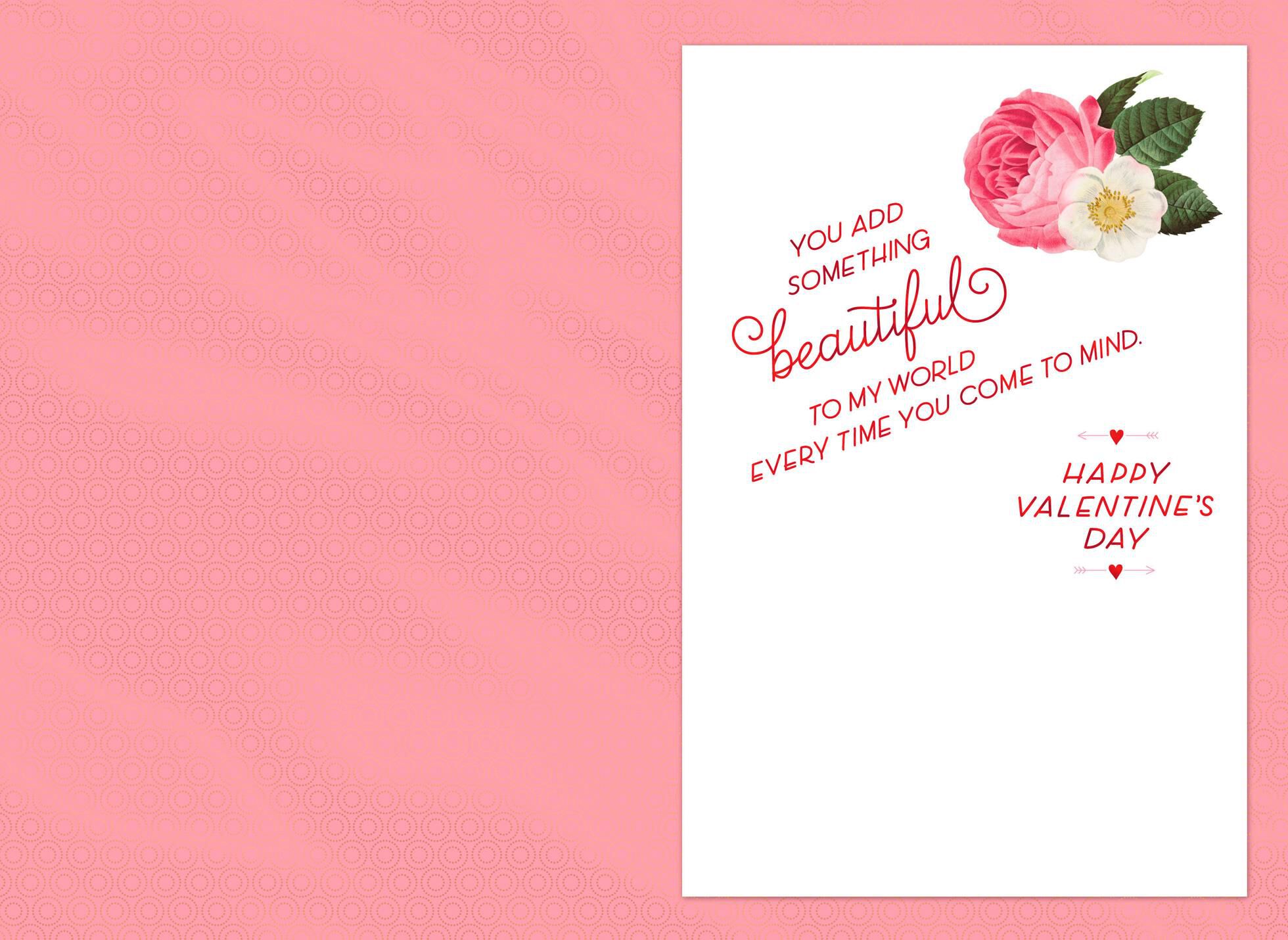 For a Wonderful Daughter Valentine's Day Card