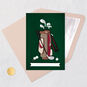 Golf Clubs in Bag Birthday Card Card Front with Envelope and Gold Seal image number 5