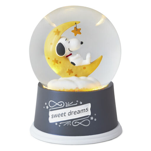 Peanuts® Snoopy Sweet Dreams Snow Globe With Light, 
