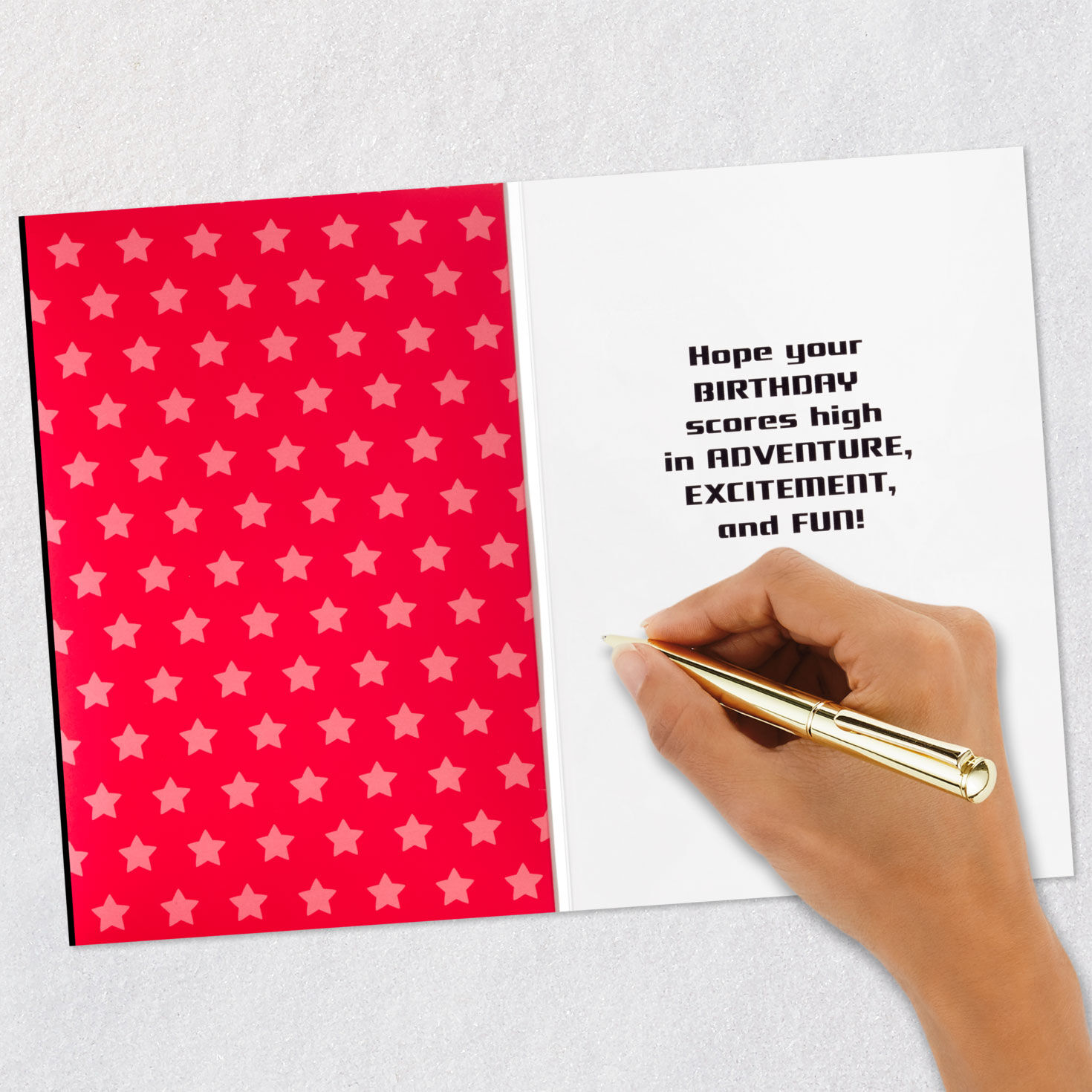 Ready to Play Video Game Musical Birthday Card With Light, , large image number 6