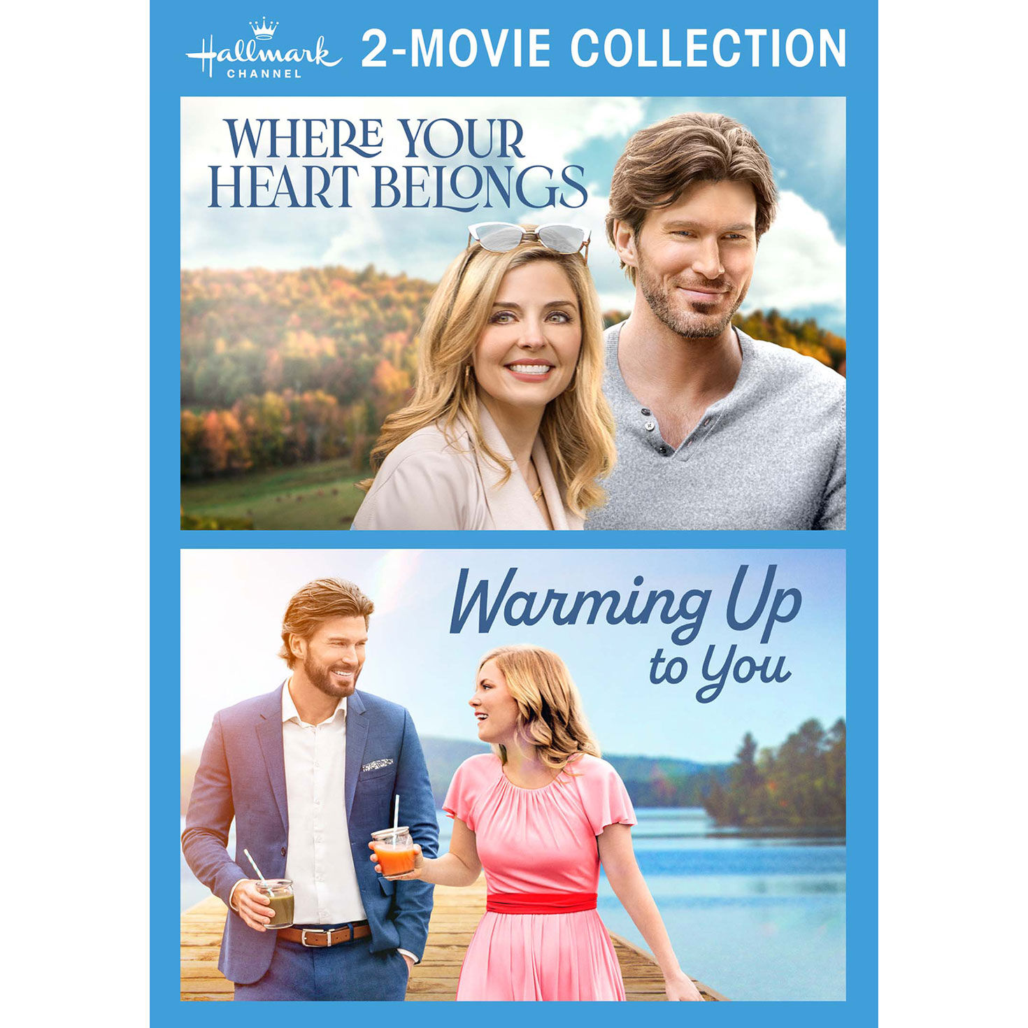 Where Your Heart Belongs and Warming Up to You Hallmark 2-Movie DVD