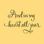 You're In My Thoughts and Heart Thanksgiving Card, , large image number 2