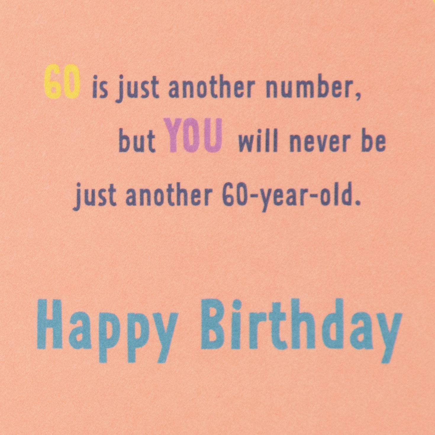 The Awesome Person You Are 60th Birthday Card for only USD 3.99 | Hallmark