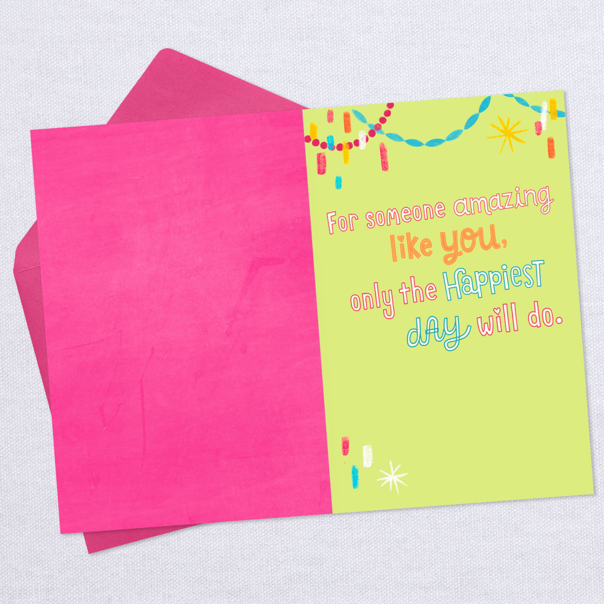 Foil Streamers Musical Birthday Card for Girl Greeting Cards Hallmark