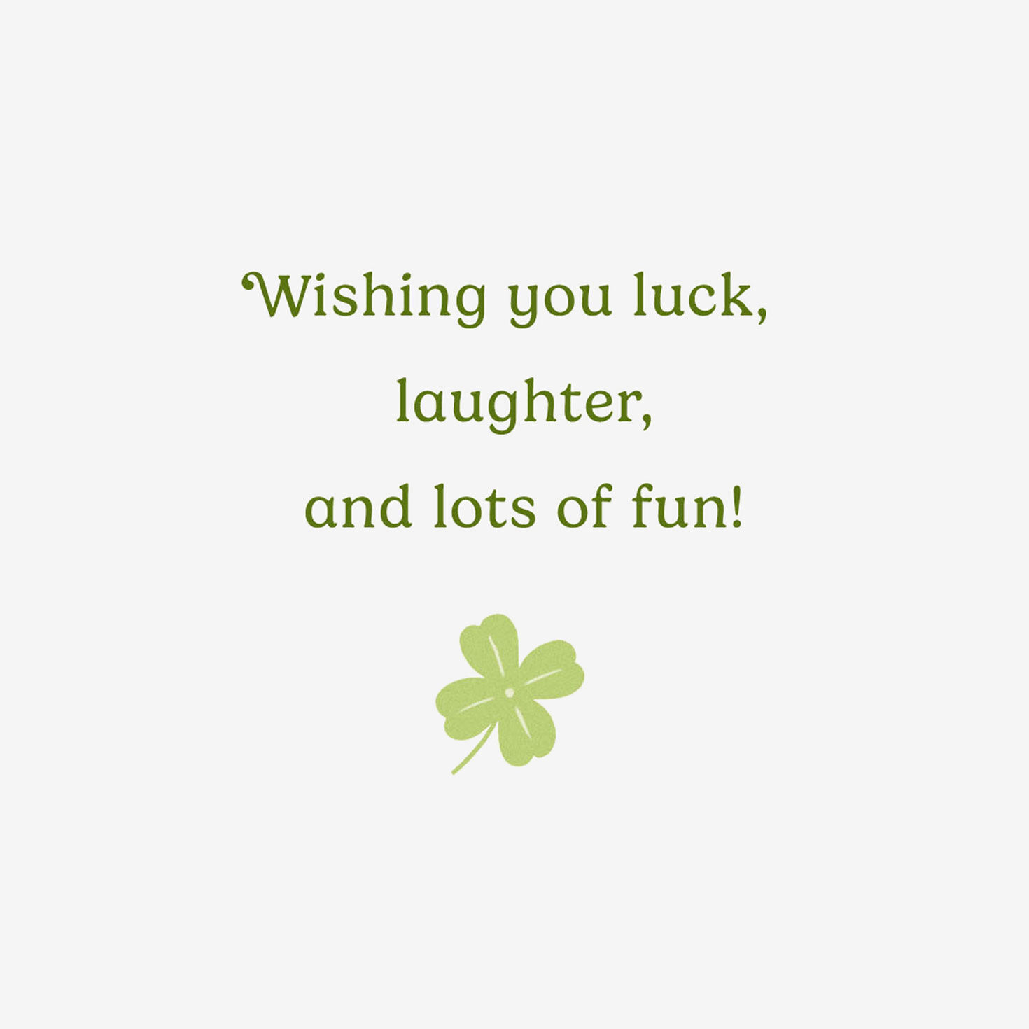 Dog in Green Bowler Hat St. Patrick's Day Card Sentiment image number 2