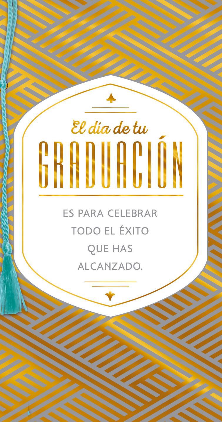 Success and Happiness Spanish-Language Graduation Card