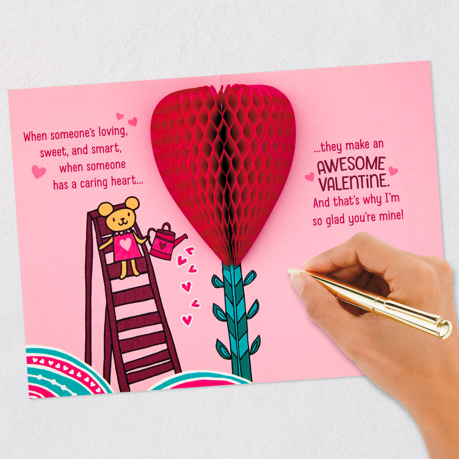 Sweet and Smart Pop-Up Valentine's Day Card for Granddaughter for only USD 5.59 | Hallmark