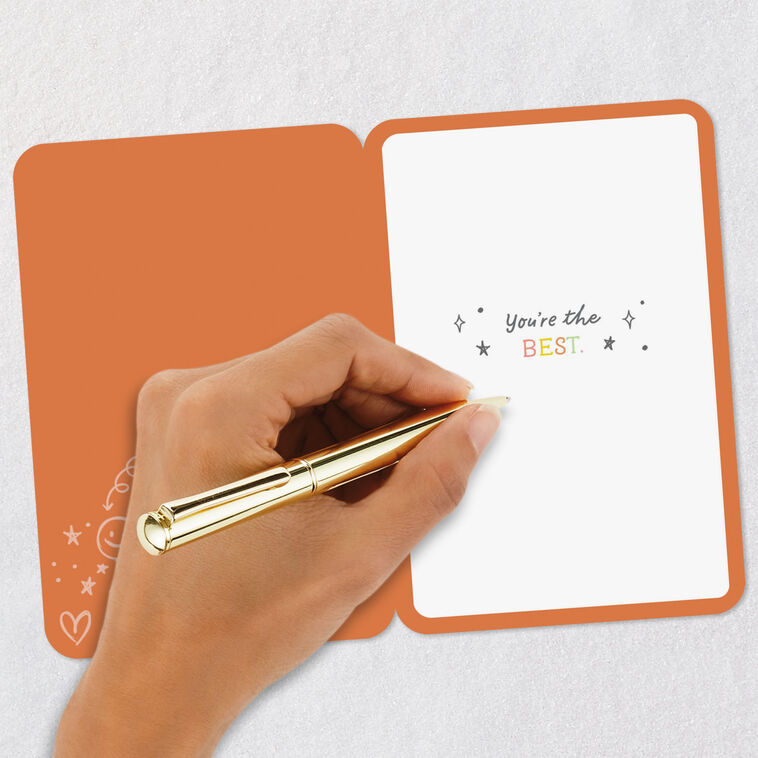 Colorful Paint Can Characters Thank You Card Signing card image number 6