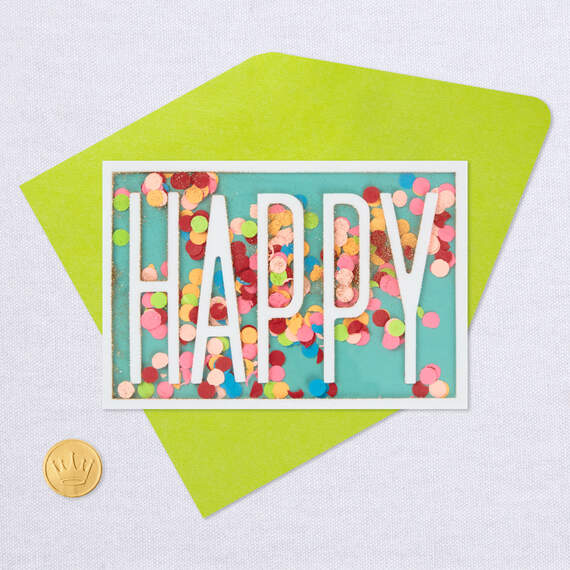 A Million Happy Wishes Confetti Birthday Card, , large image number 5