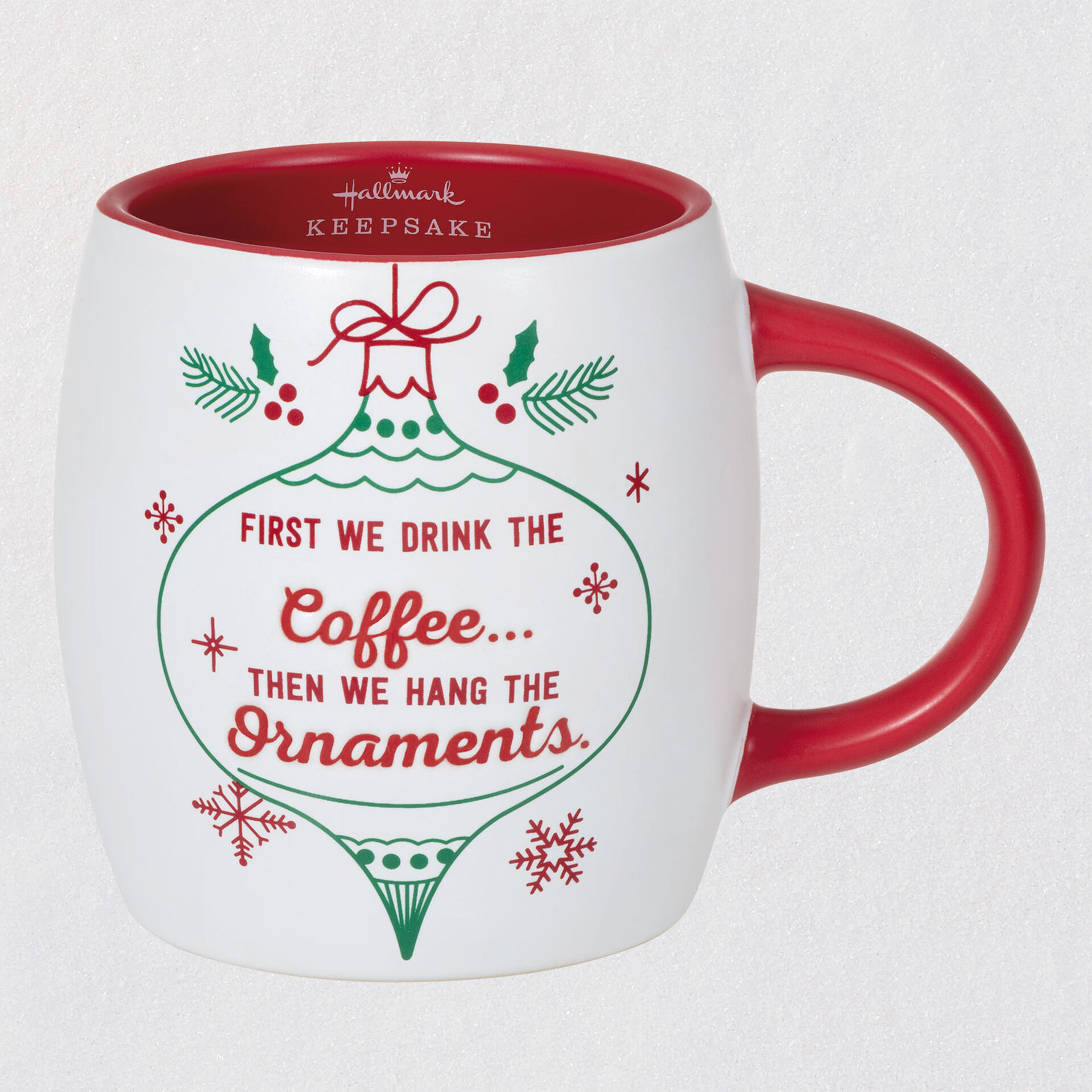 Hallmark Keepsake Hang the Ornaments Mug, 16.5 oz.