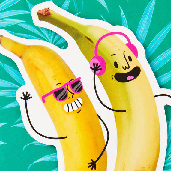 Go Bananas Funny Musical Birthday Card With Motion, , large image number 4