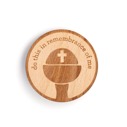 Demdaco First Communion Wooden Token, 